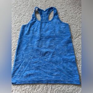 Lululemon Run Swiftly Tank 8 royal blue